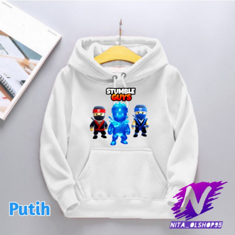 diskon spesial hoodie anak stumble guys ninja