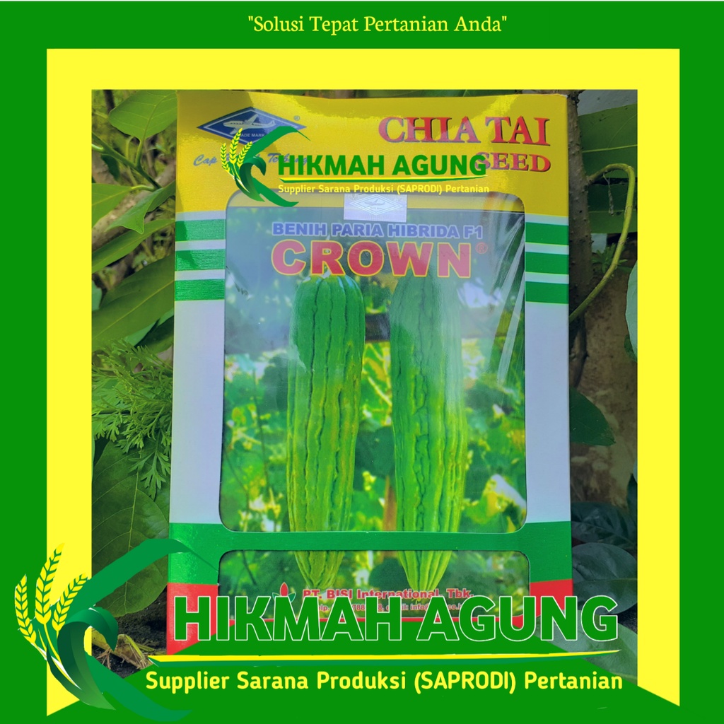 

Benih Biji Paria/Pare Crown F1 10 gram Cap Kapal Terbang