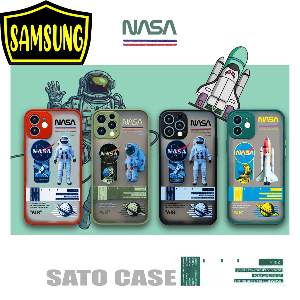 Softcase Nasa Lens Cover Case Samsung A20S A51 A52