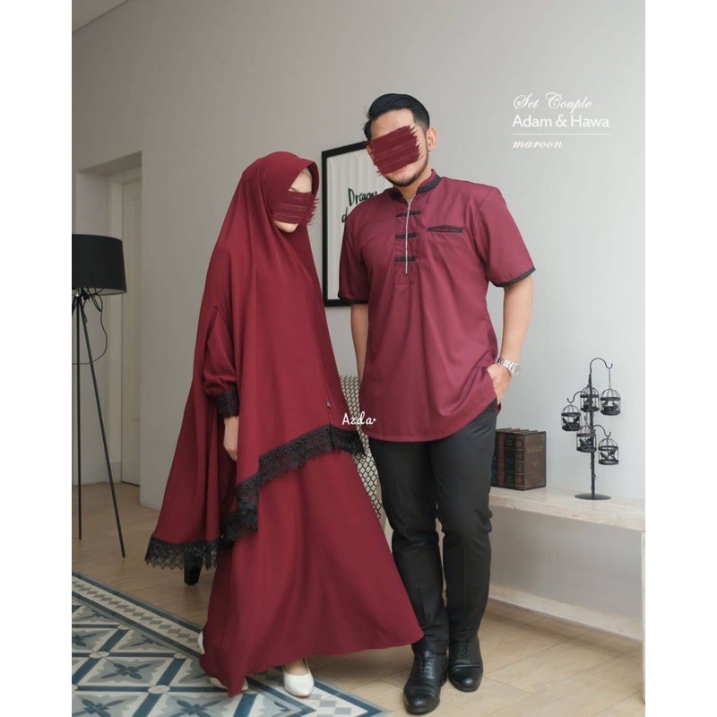 Gamis Set Hawa by Azda