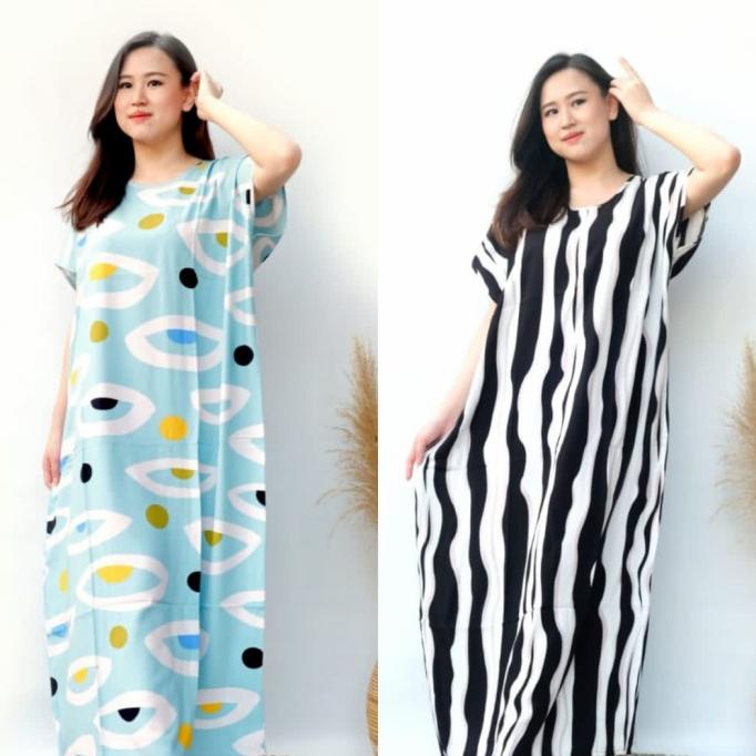 Daster Verrel Panjang Semata Kaki