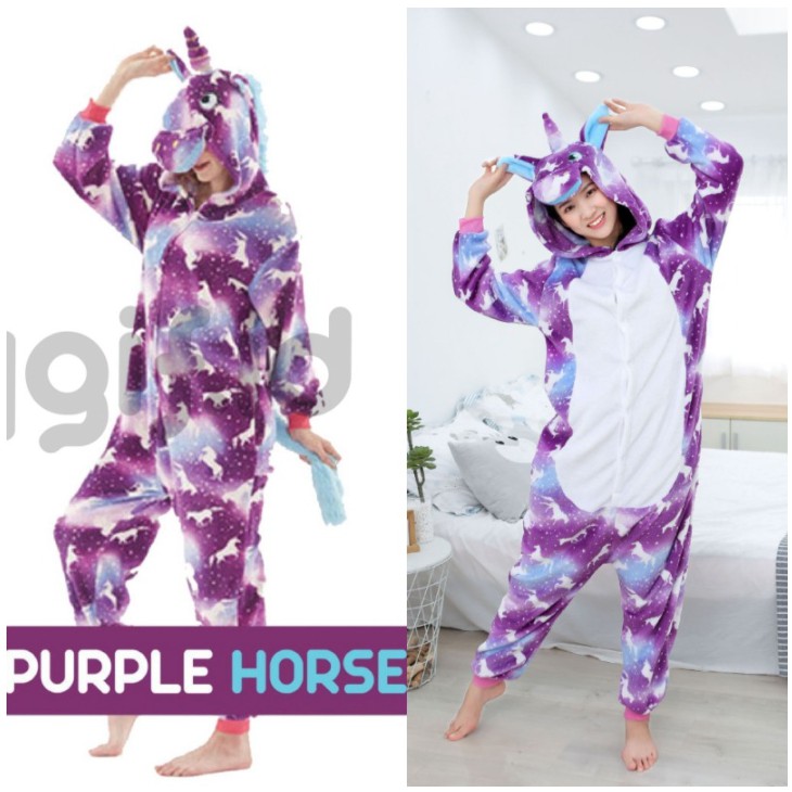 BAJU PIYAMA KIGURUMI ONESIE DEWASA - UNICORN EXCLUSIVE