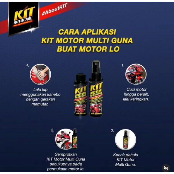 ORIGINAL Kit Motor Multiguna Spray 100ml / Kit Multiguna Semprot / HELLOMARTID