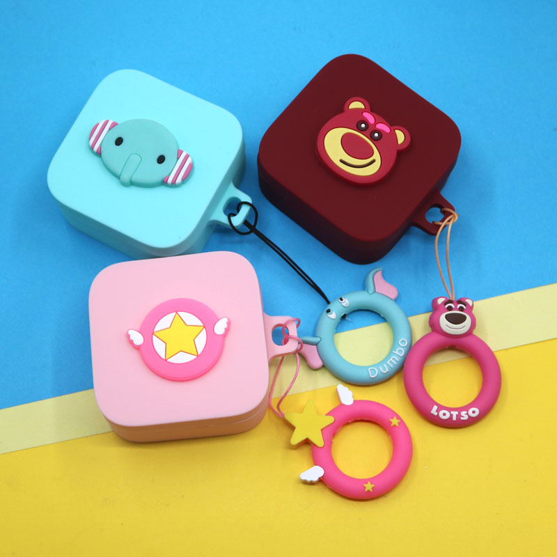 Soft Case Silikon Motif Kartun Untuk Earphone Bluetooth Xiaomi Mi AIR 2 SE AIR2SE