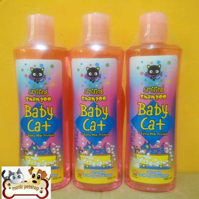 Shampo Kucing Smiling Baby Cat (Kitten) 200ml - Raid All