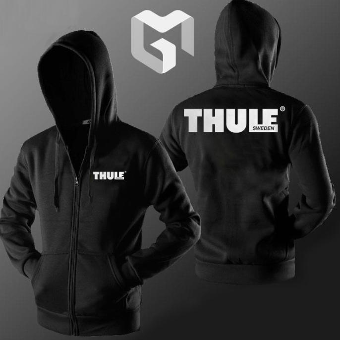 Jaket Hoodie Sweater Thule Sweden  Sweatshirt Zipper