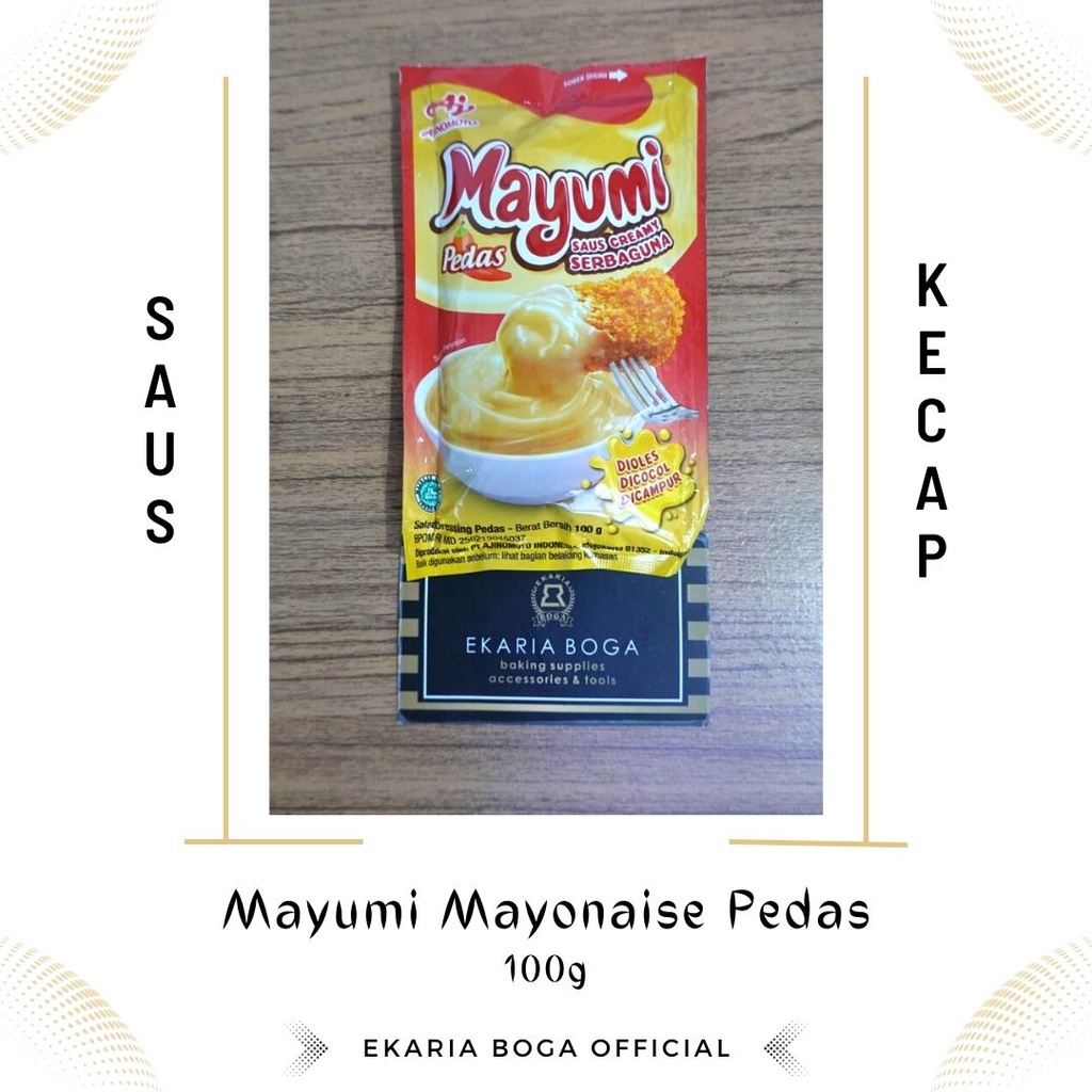 

SAUS | MAYONAIS | MAYUMI MAYONAISE PEDAS 100G