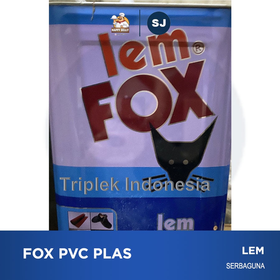 

lem hpl lem kayu lem kulit lem kertas aibon fox PRIMA D blek 14kg