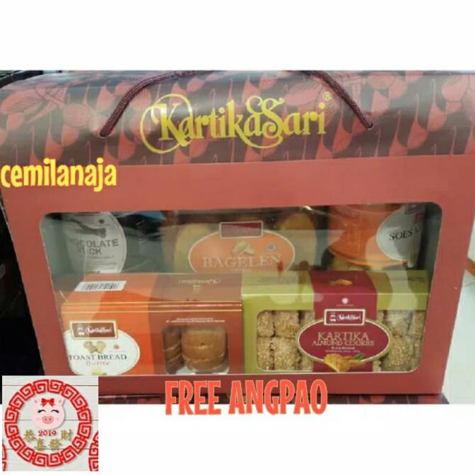 

READY COD Kartika sari Imlek hampers isi 5 Parcel Sincia Chinese New Year Gift OBRAL Kode 1323