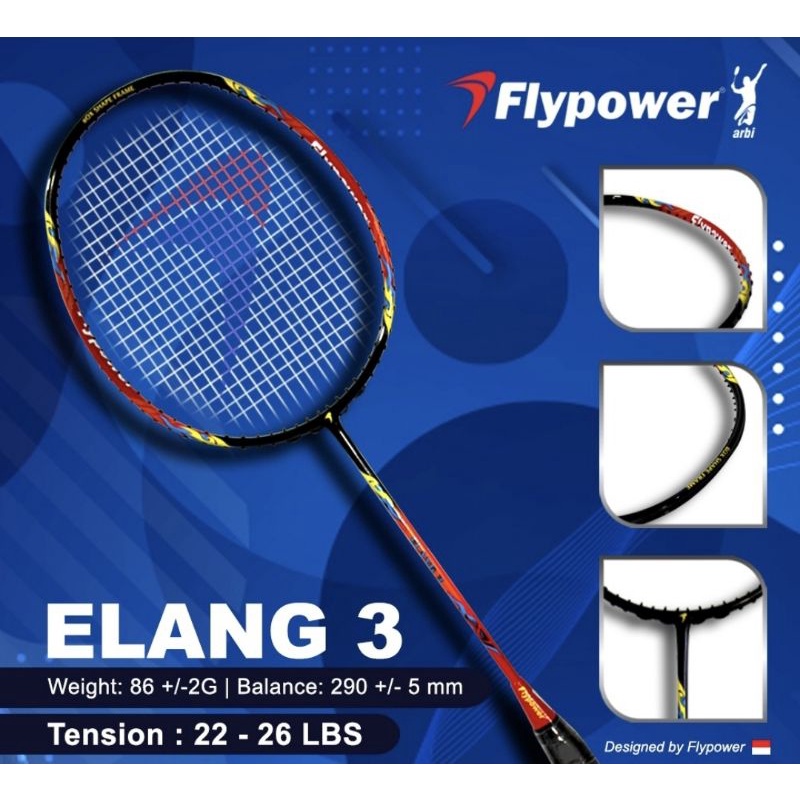 Raket Badminton Flypower Elang 3