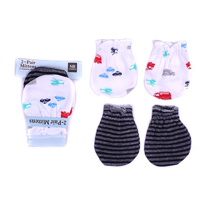 2-Pair Mittens - Sarung Tangan Bayi