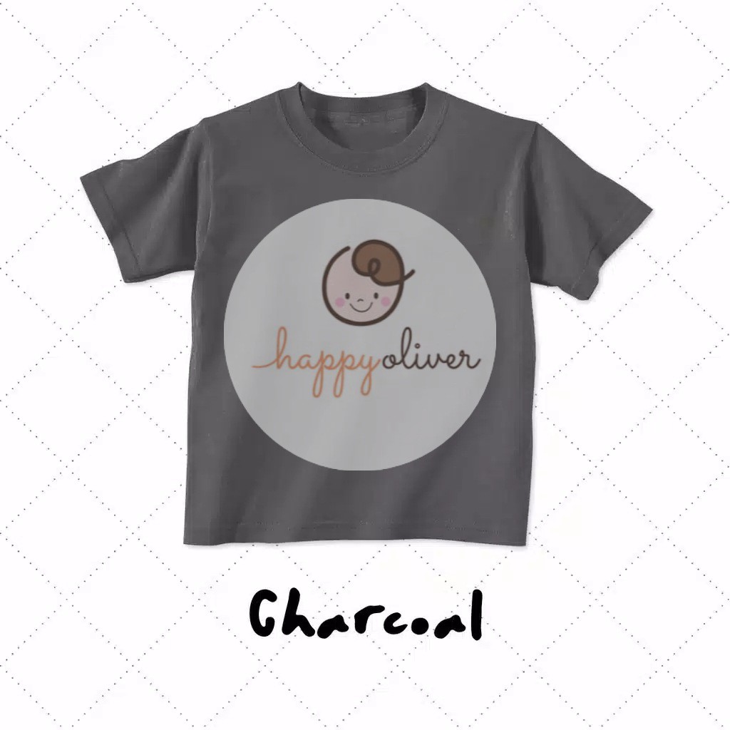 PROMO 10.10 HappyOliver KAOS POLOS ANAK ADEM NYAMAN BAHAN KATUN COMBED 30S KAOS ANAK MURAH 1-4 TAHUN