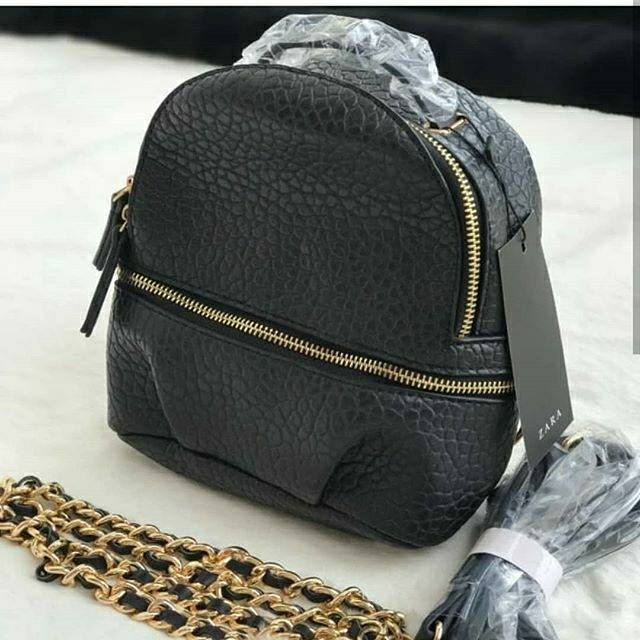 TAS WANITA ZARA BACKPACK ORIGINAL