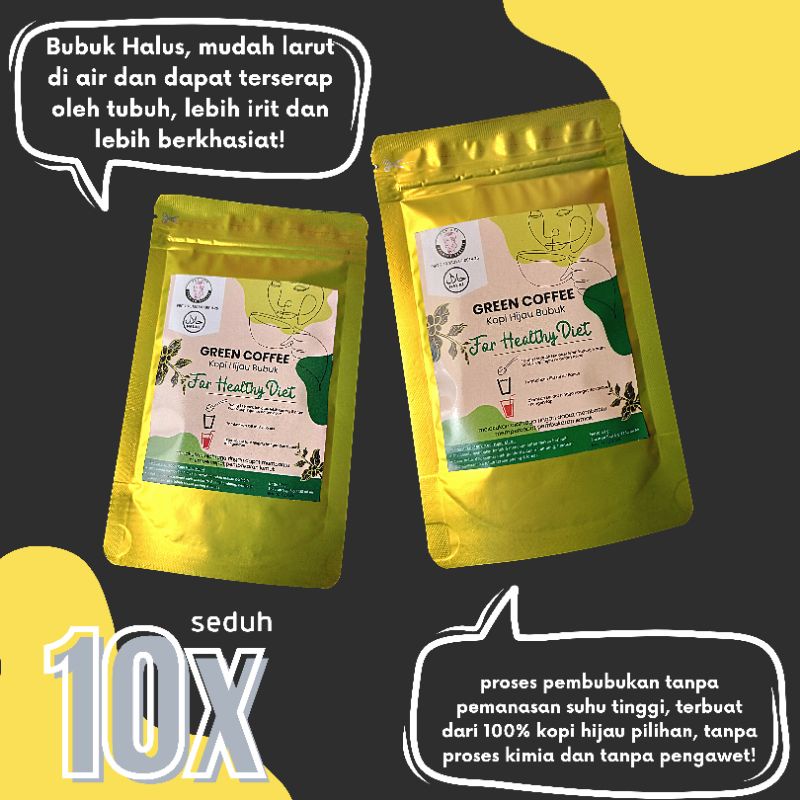 

kopi hijau organik penurun berat badan - organik green coffee