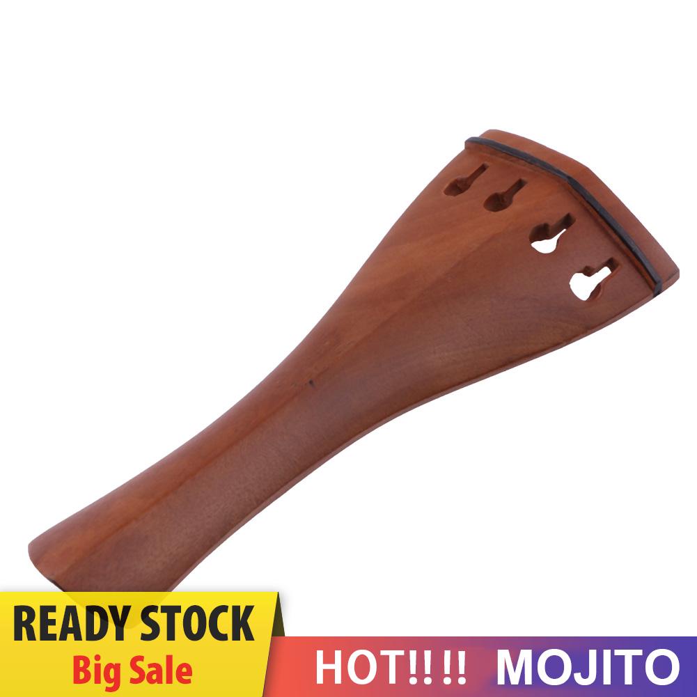 Tuner Tailpiece Besar Bahan Kayu Jujube Warna Coklat Untuk Biola 4 / 4-3 / 4