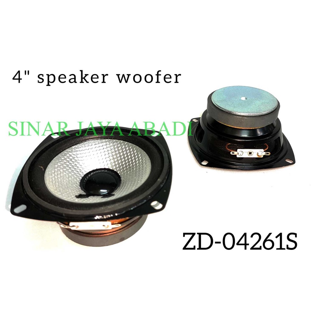 Speaker WOOFER ZD-04261S  4 inch