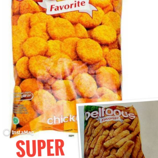 

Nugget belfoods ORI/stik 1kg