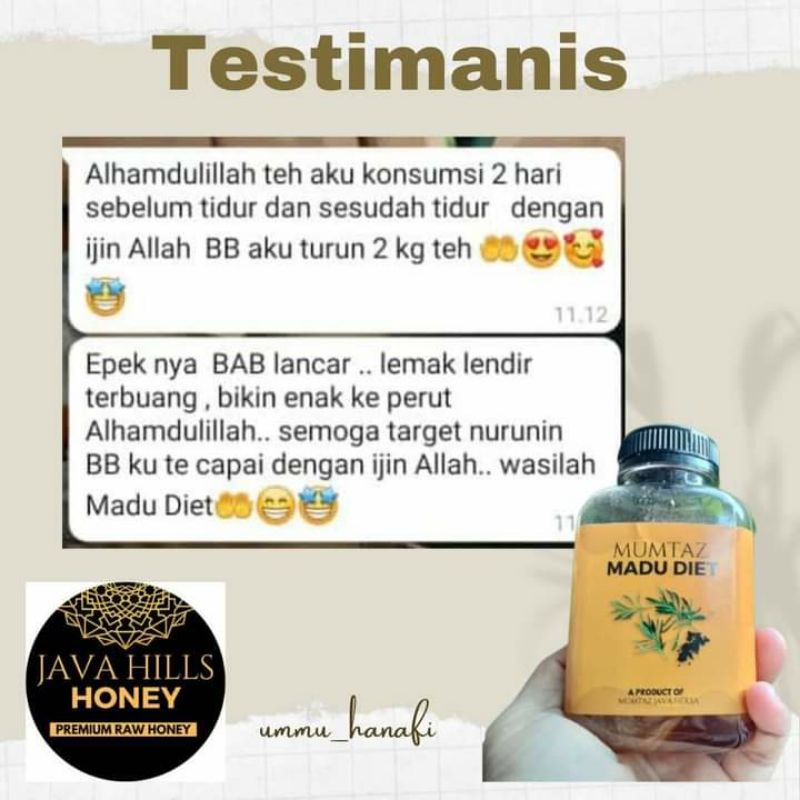 

Madu diet mumtaz