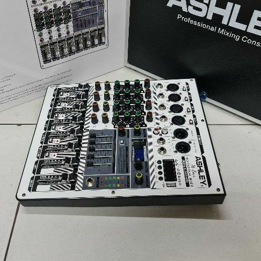 Mixer Ashley 4 Channel M-Four Baru plus harcase aluminium