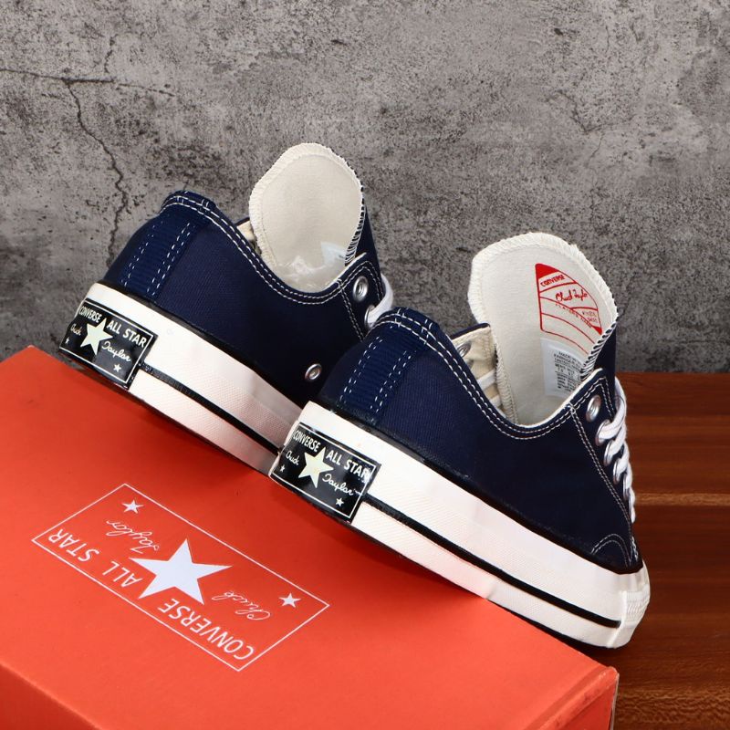 Sepatu Converse 70s Ox Navy / Converse 70s Navy Obsidan Low Premium Hight Quality