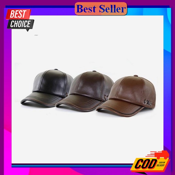 Topi Trucker Oakley Grade Ori  Logo Hitam Flexfit - Hitam Topi B Topi Baseball Cap Topi Kulit