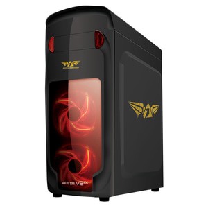 CASING PC / CASING KOMPUTER ARMAGEDDON / ARMAGEDON VESTA V2FX BLACK