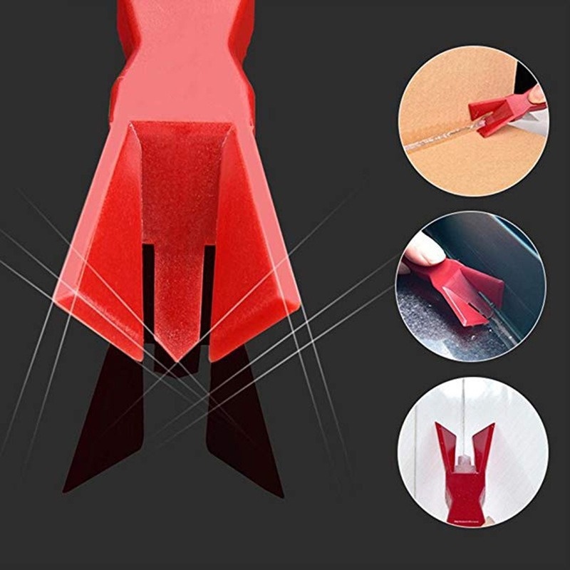 2 Pcs/Set Handmade Mini Tile Cleaner Tools/ Scraper Surface Glue Residual Shovel/ Glass Plastic Spatula/ Floor Tile Surface Cracks Cleaner Utility