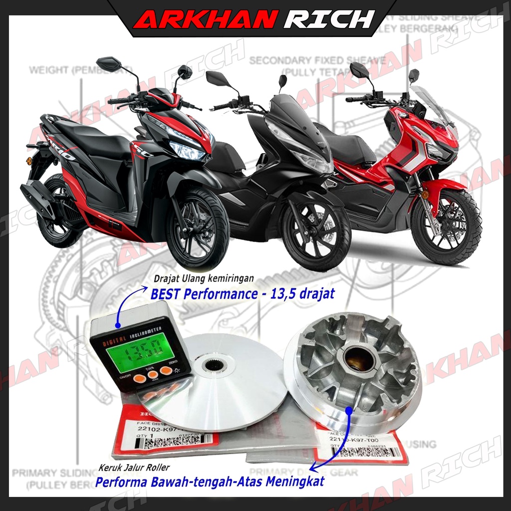 PULLEY CUSTOM HONDA PCX 150, 160 HONDA ADV 150
