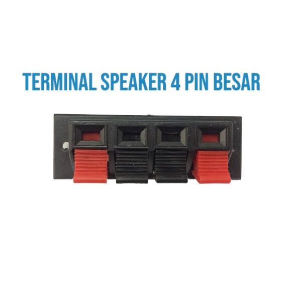 TERMINAL SPEAKER JEPIT 4 PIN BESAR