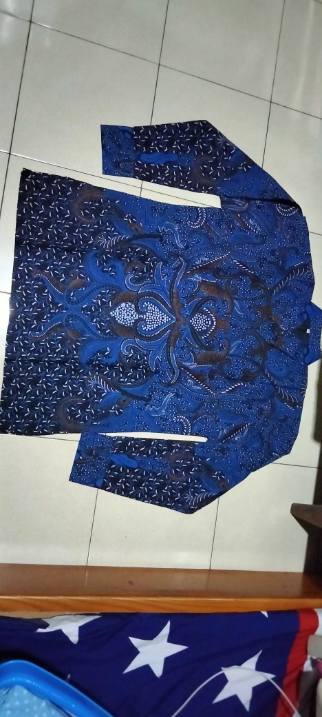 [full Furing] Kemeja Batik Pria Lengan Panjang Modern Drajat Premium Ukuran M-xxl Batik Solo Kanaya