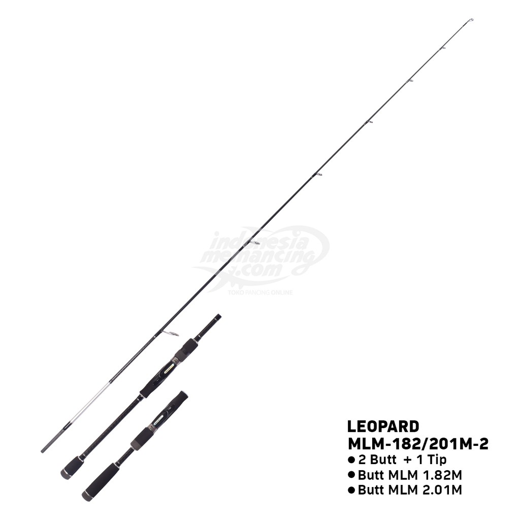 Joran Spinning Maguro Leopard 180/201m Joran Sambung 2