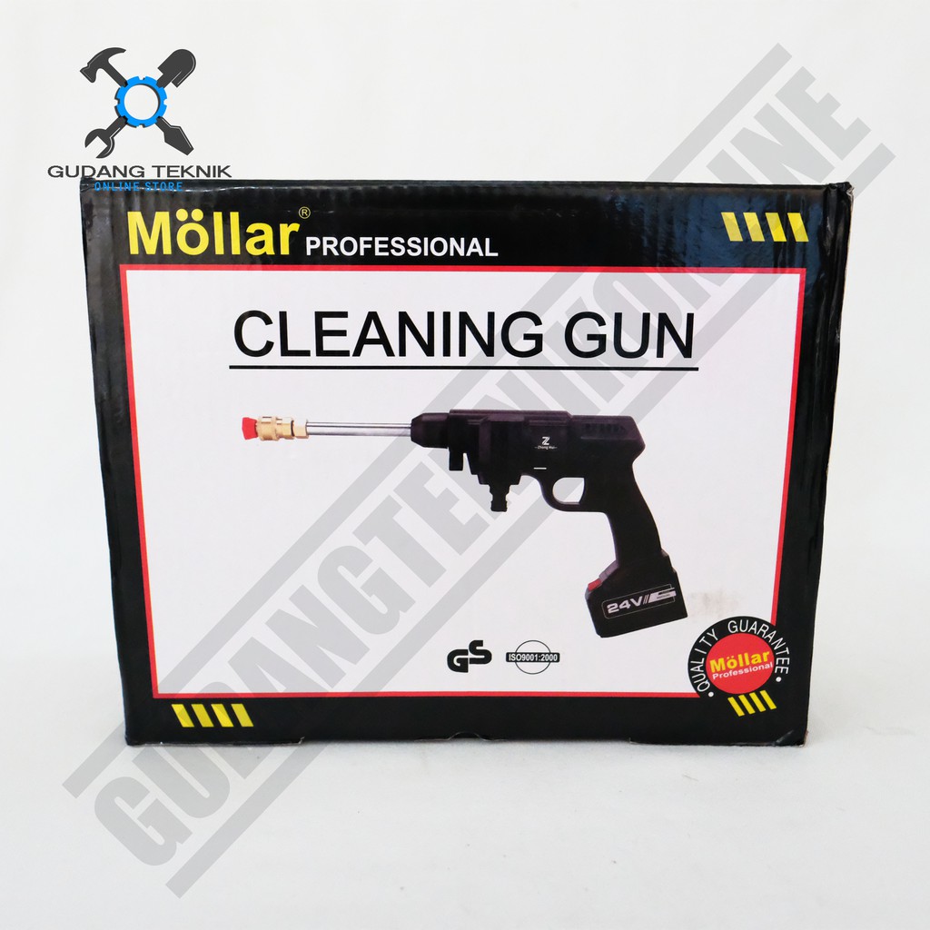 MOLLAR CD-HPW 24V Cordless Jet Cleaner - Mesin Cuci Motor Mobil AC Baterai CD-HPW24V