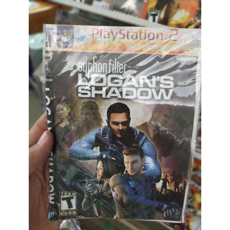 KASET PS2 SYPHON FILTER  LOGANS SHADOW~Beli 10 Gratis 1