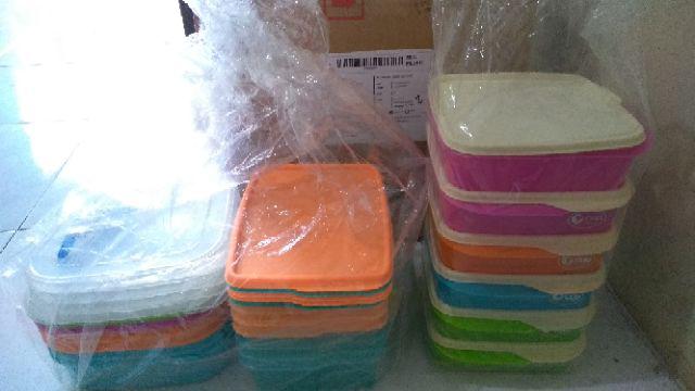 6 Pcs Lunch Box Yokohama/ Kotak Makan Katering/ Lunch Box Clio