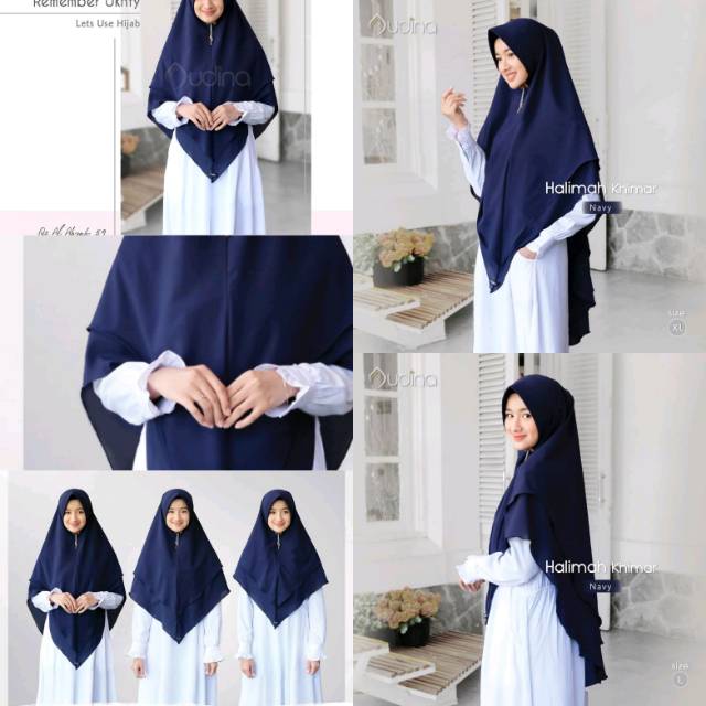 KHIMAR HALIMAH/AUDINA/HIJAB/BERGO