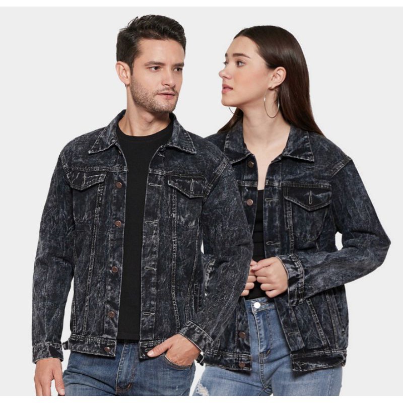 jaket jeans pria / jaket jeans cowok / jaket jeans cewe / jaket jeans / jaket pria / jaket jeans
