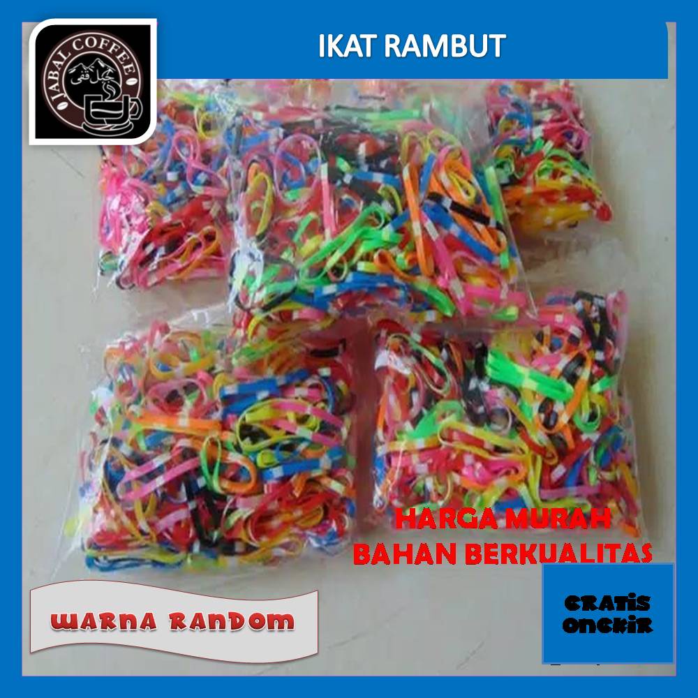 Ikat Rambut Jepang Warna Warni / Karet Ikat Rambut Jepang Elastis 02