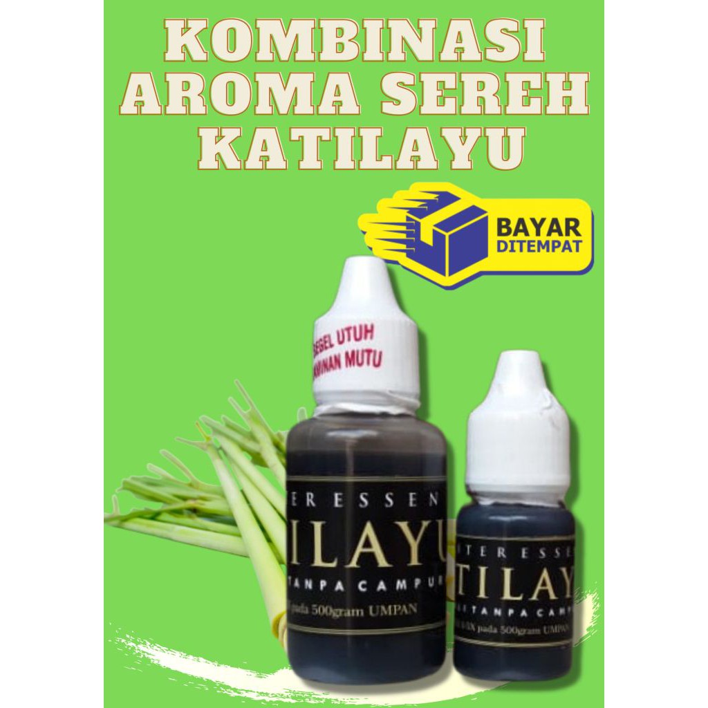 Essen wangi asam katilayu oplosan sereh