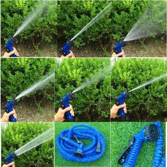 SELANG AIR ajaib MAGIC HOSE 15M Semprot Taman Siram Tanaman Kran keran shower cuci mobil motor selang elastis air ajaib 50ft Alat Sprayer semprotan air flexibel elastis