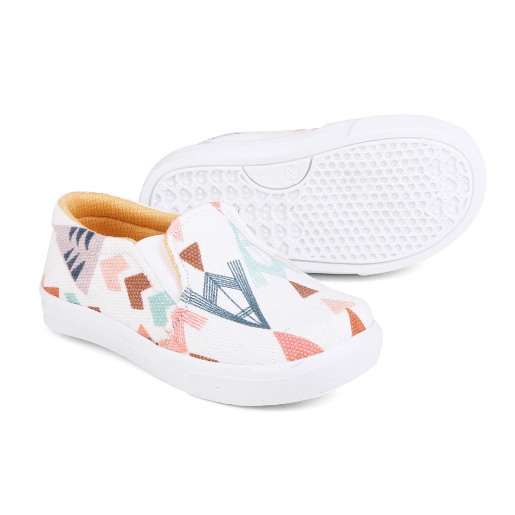 Sepatu Slip On anak usia 1-2 Tahun Terbaru 2021 motif E01 Arrow