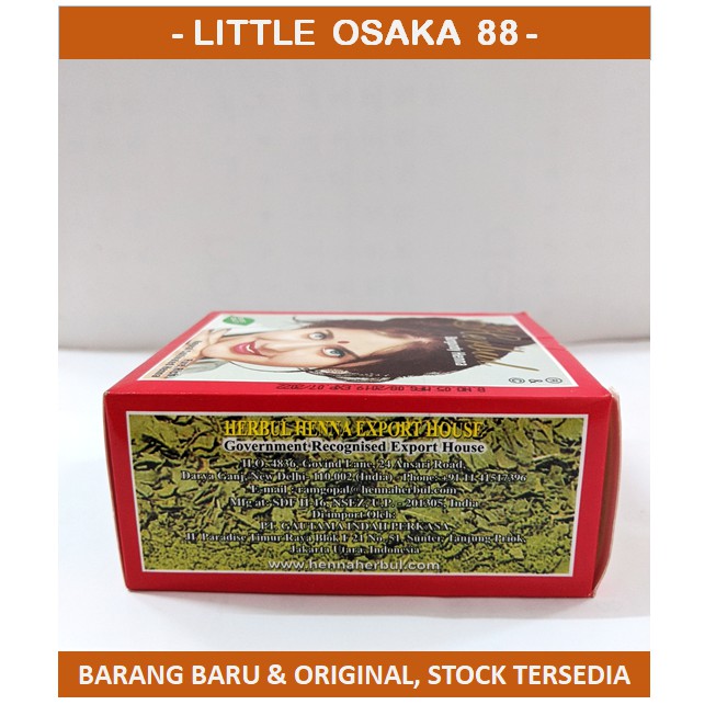 Eagles Henna Pewarna Rambut (Coklat/Hitam/Merah)