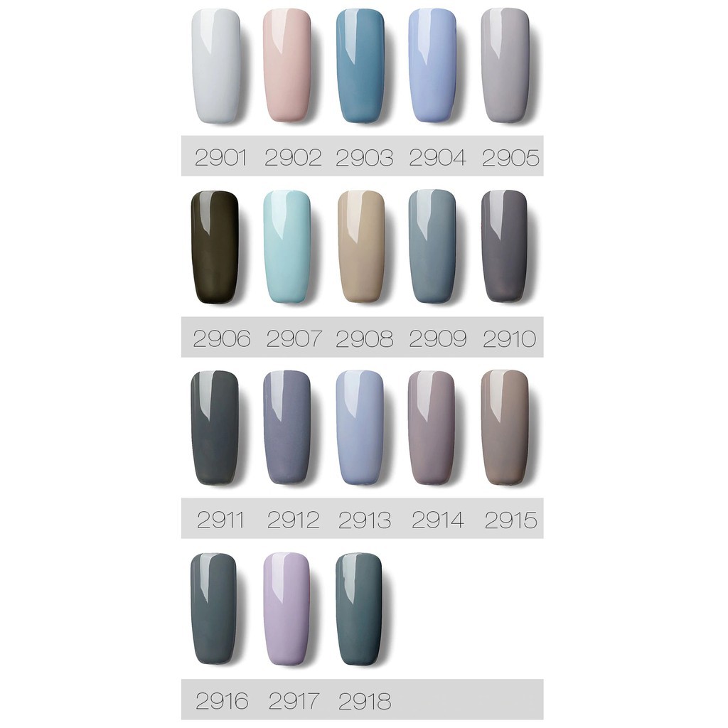 Gray Series ROSALIND GEL NAIL POLISH UV LED / Kutek / Cat Kuku / UV Gel Polish ROSALIND