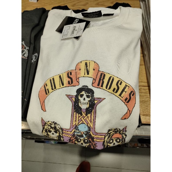 Kaos Vintage Official Merch GUN And Roses GNR KISS ORIGINAL Bestseller 2021