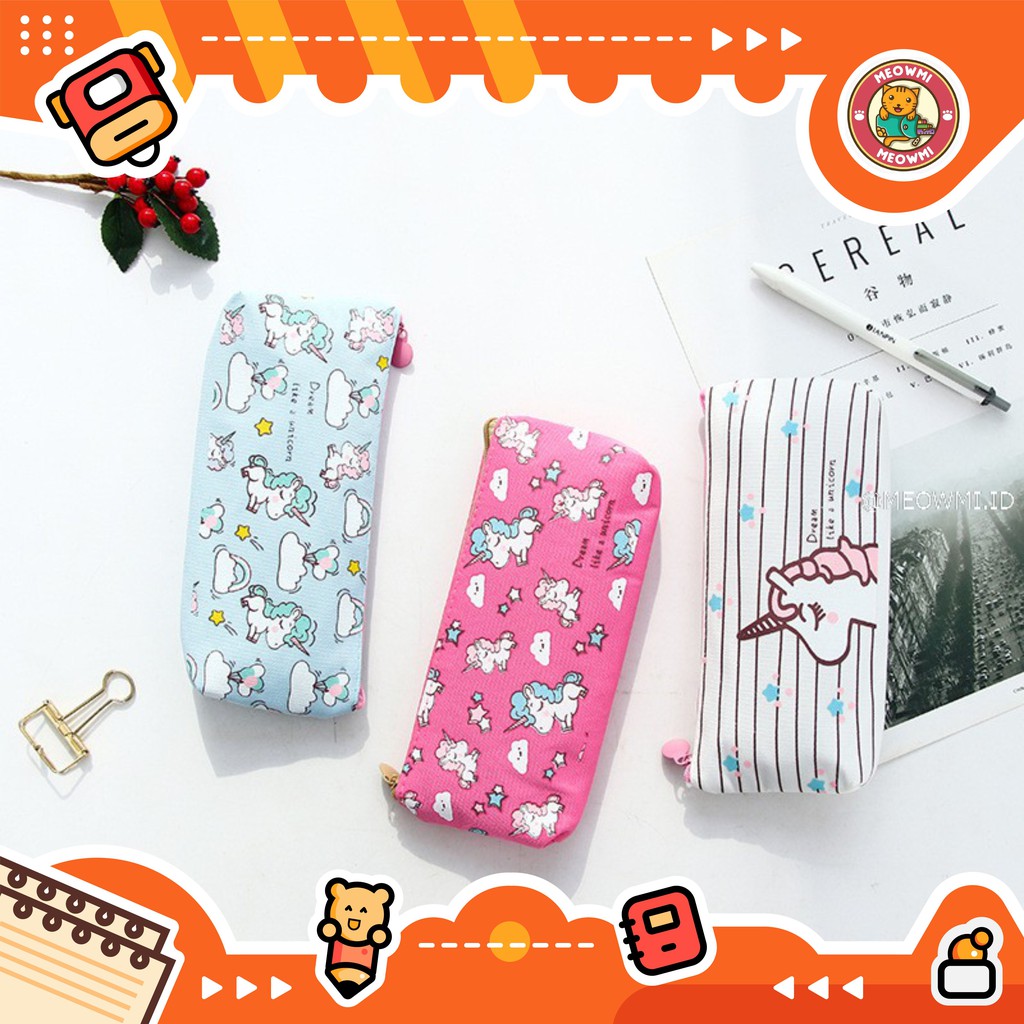 

Tempat pensil Unicorn canvas PC0128