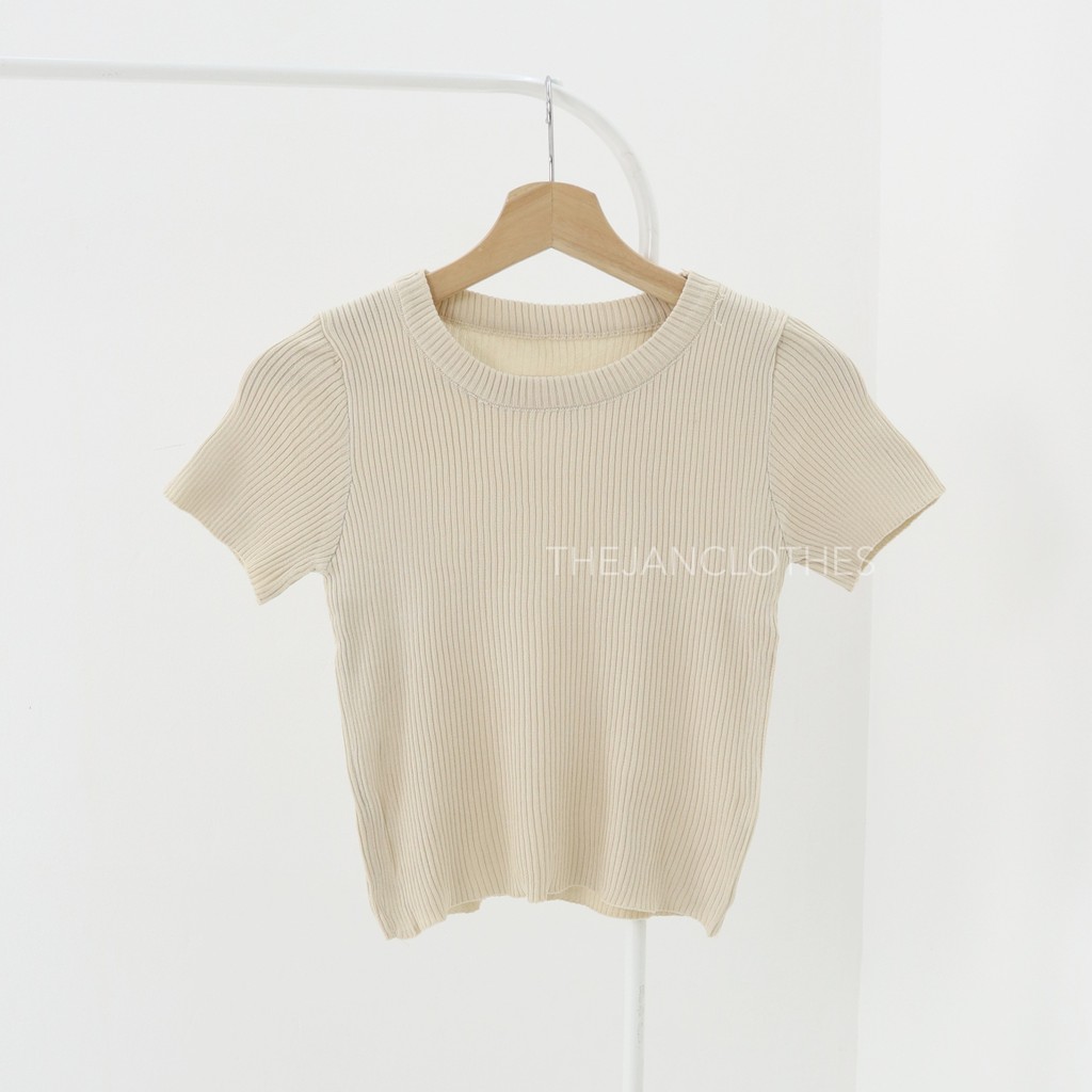 Homi knit tee -Thejanclothes