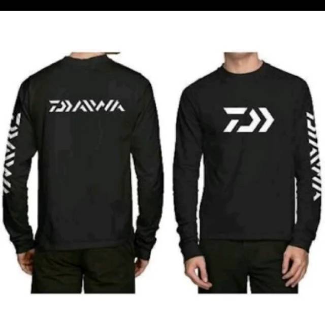 Kaos daiwa mancing lengan panjang S-XXXXL bisa request warna baju