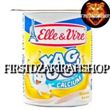

Elle & vire yag go yogurt banana125gr