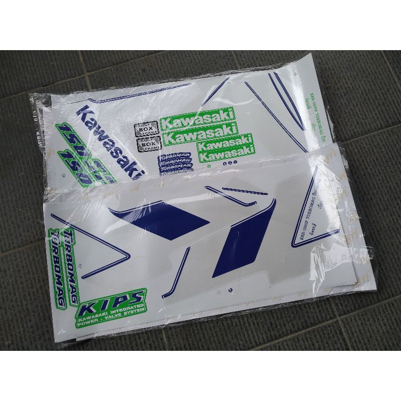 striping ninja r ssr Kr 150 sp turbomag hijau