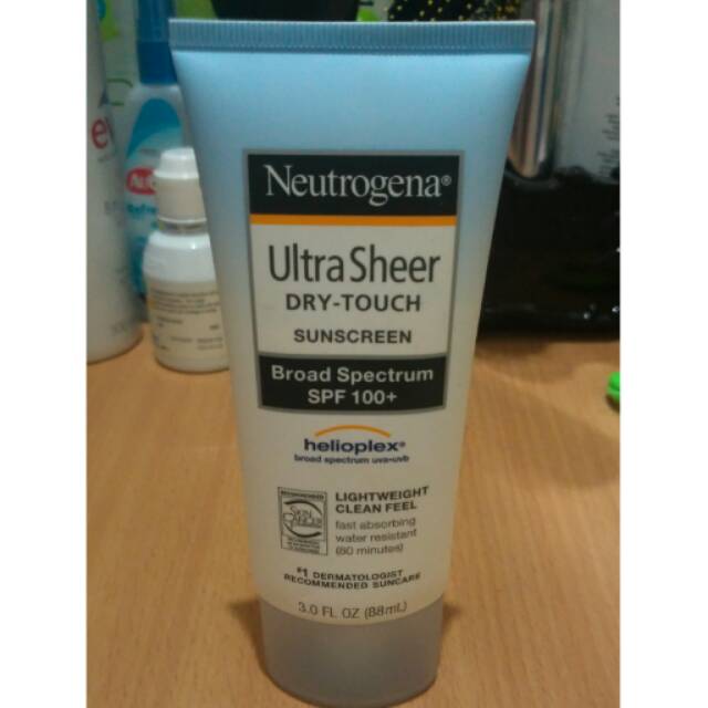 Neutrogena sunscreen spf 100