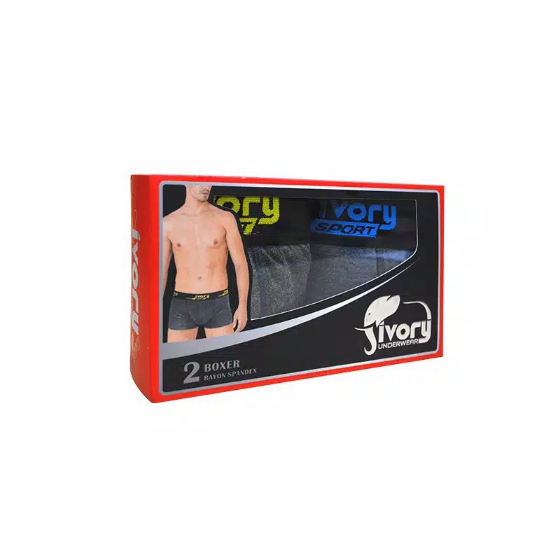 BB RIDER CELANA BOXER IVORY IV203 ( 1 PACK ISI 2PCS )